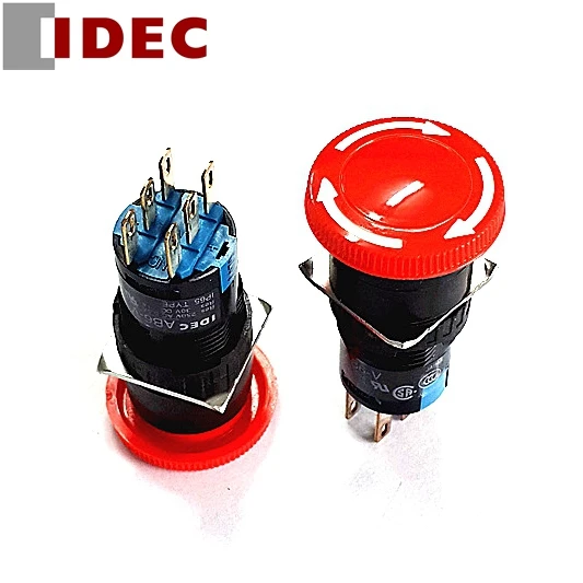 

IDEC SWITCH AB6M-V2PR DIP 16MM 6pin Emergency stop button switch