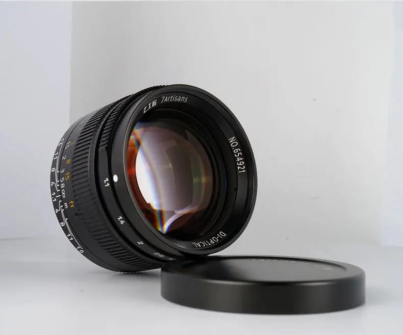 Lentes 7 ремесленников 50 мм F1.1 Большая диафрагма Paraxial M-mount объектив для камер M-m M240 M3 M5 M6 M7 M8 M9 M9p M10