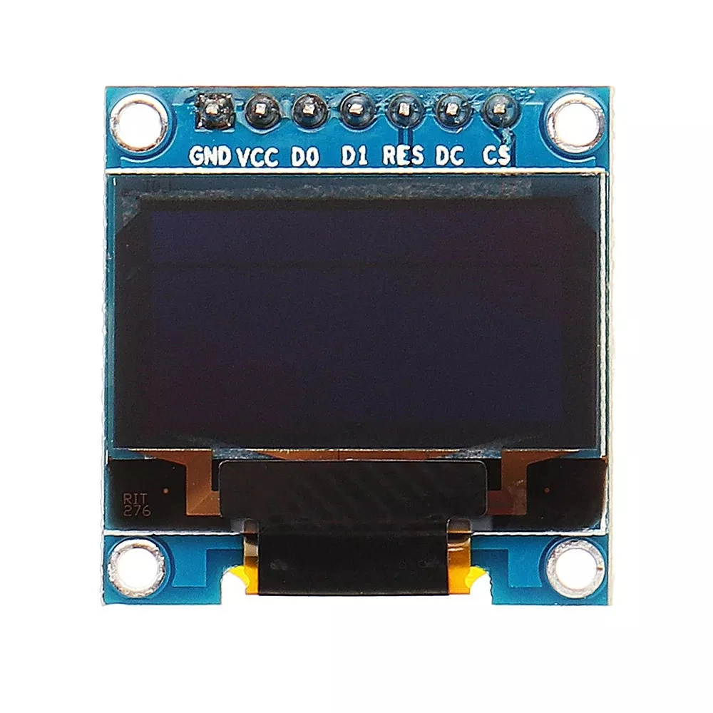 5 шт./лот 7Pin 0 96 дюймов OLED Дисплей 12864 SSD1306 SPI IIC Серийный ЖК-дисплей Экран модуль для