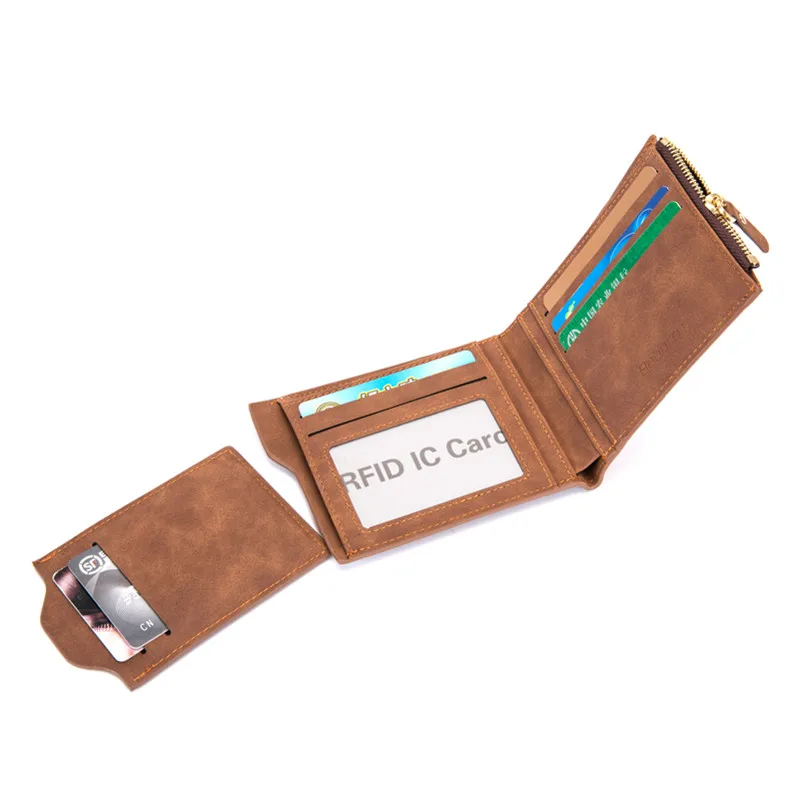 RFID защита от кражи мужские кошельки кошелек сумка для денег держатель карт