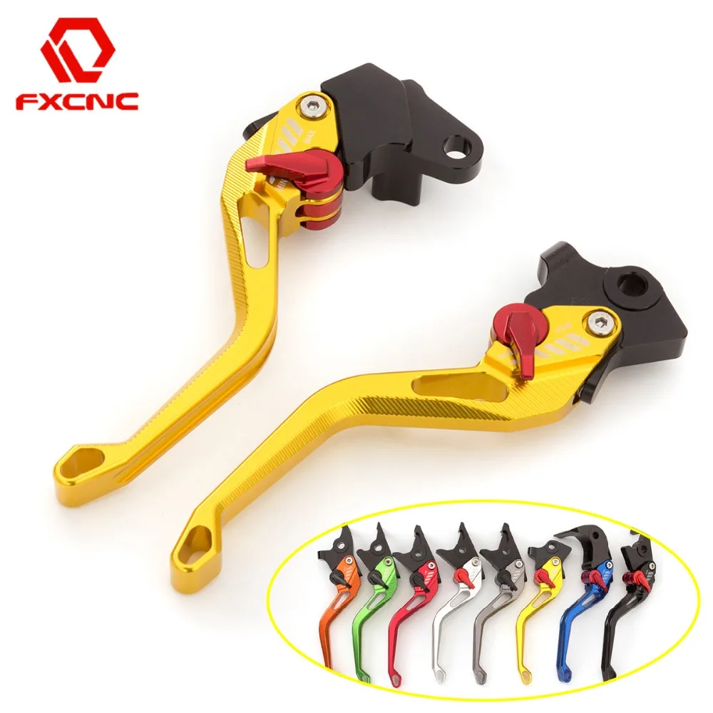 3D ромб ЧПУ Алюминий Регулируемый мотоцикла тормозной рычаг сцепления для SUZUKI