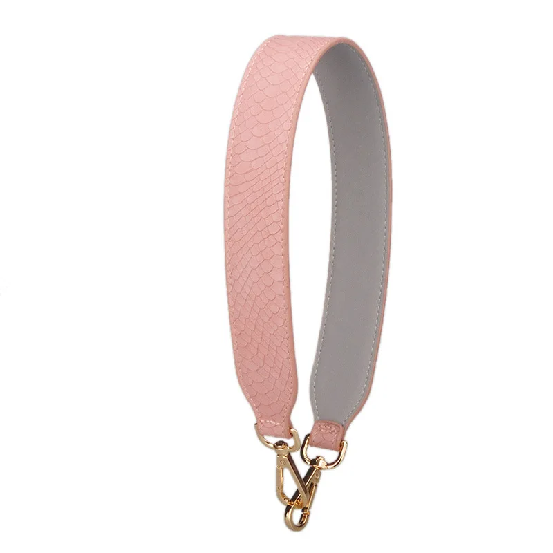 Модные ремни со змеиным принтом цветная ручка из искусственной кожи для сумок