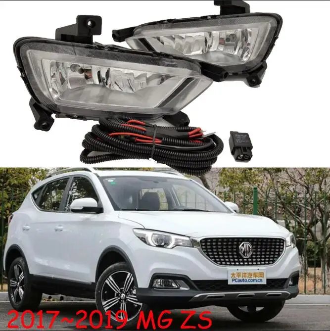 picture 1 комплект Автомобильная бамперная фара для MG ZS Противотуманные фары~ 2019y автомобильные аксессуары галогенные фары для MG ZS головной свет - Цвет: picture