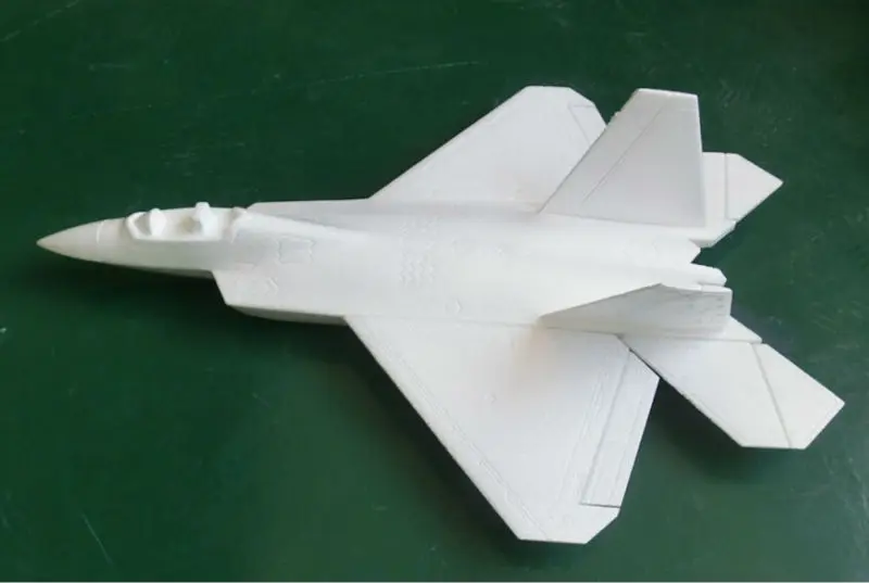 EPO F22 50 мм электрическая RC модель реактивного самолета в разобранном виде белый комплект