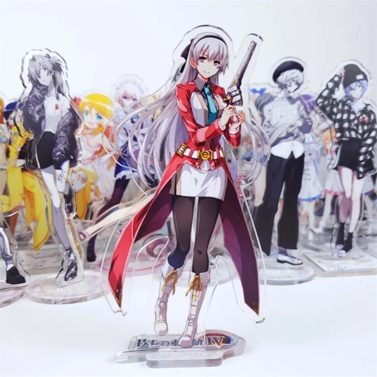 03 Аниме Eiyuu Densetsu-Sen no Kiseki Jusis Albarea Alfin Reise Arnor Косплей акриловая подставка фигурка модель пластина стол Декор подарки - Цвет: 03