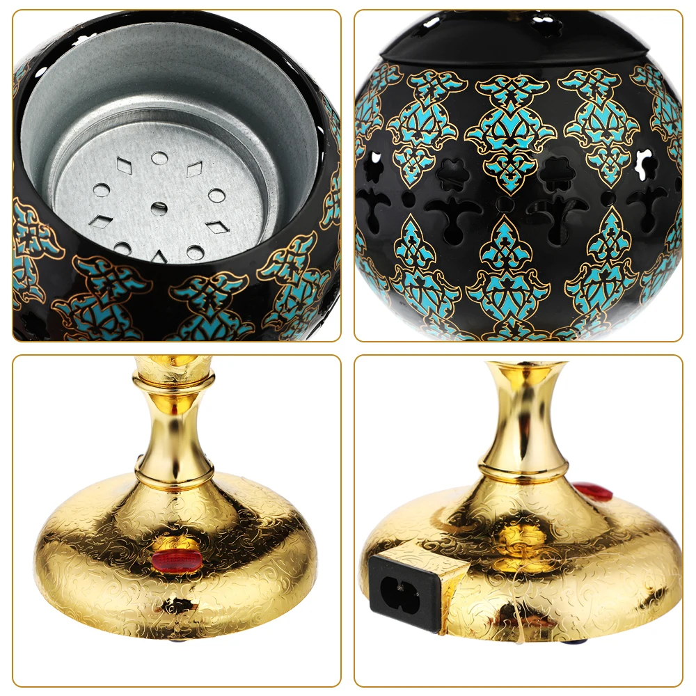 1 шт. полый узор керамические Благовония горелки исламский стиль с розеткой