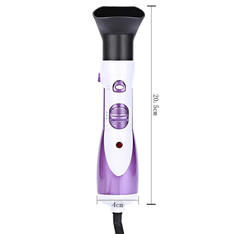 Kemei KM-585 7 в 1 электрическая расческа для волос вращающаяся щетка сушки завивки
