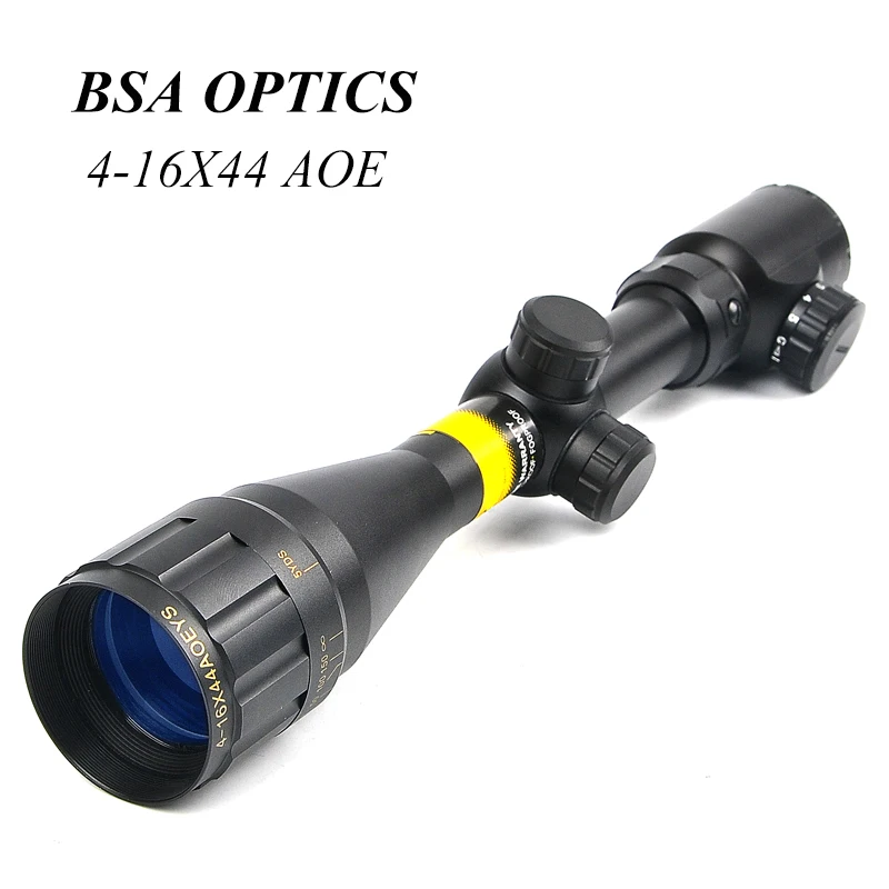 Горячий оптический прицел BSA оптика 4-16X44 прицел оптика прицел охота для Chasse Aim прицел пистолет Caza аксессуар
