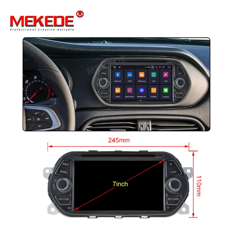 Android 9,0 автомобильный стерео gps для Fiat Tipo Egea Dodge Neon Радио DVD WiFi Аудио Видео навигация задняя камера