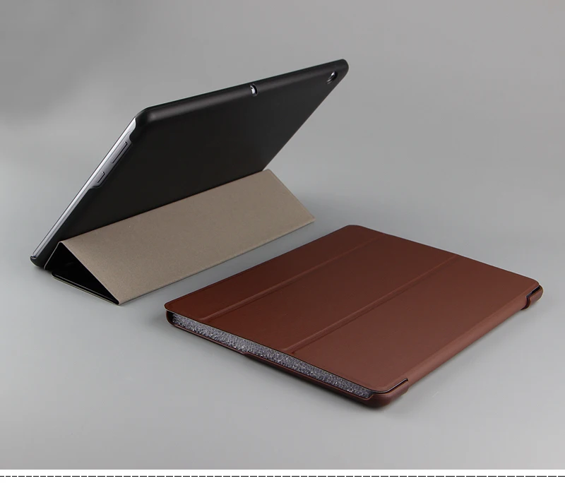 Ультратонкий чехол книжка из ПУ кожи 3 папка для Huawei MediaPad T3 10 AGS W09 L09 планшета|huawei