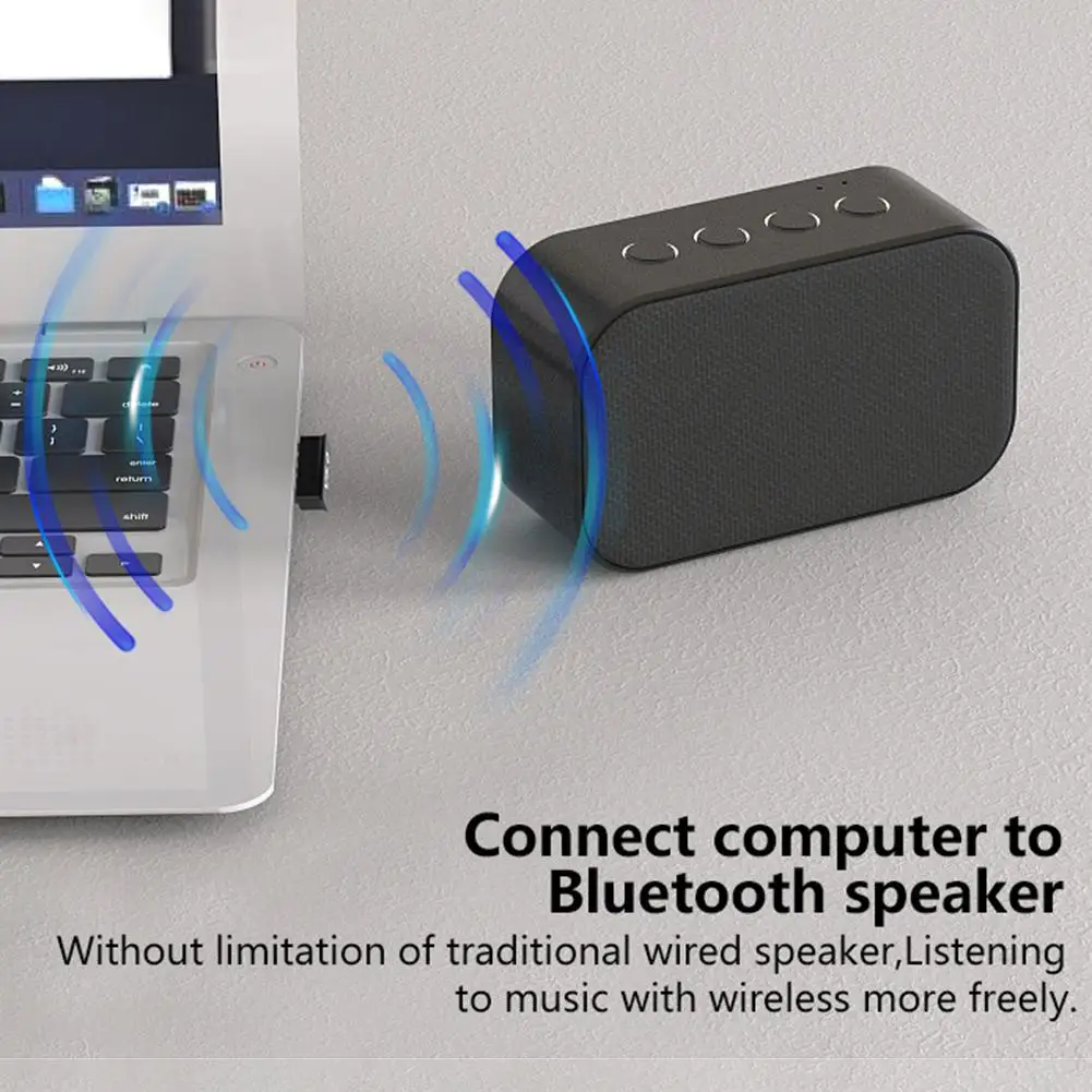 USB Bluetooth беспроводной адаптер 5 0 для компьютера аудио запуск ключ ПК ноутбука