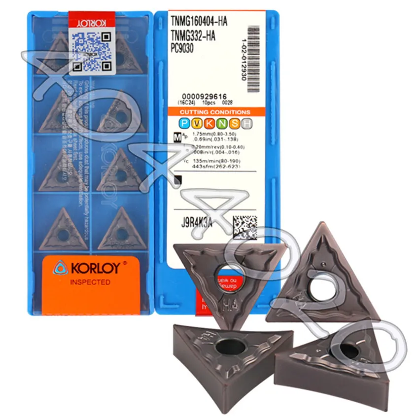 

TNMG160404-HA PC9030 TNMG331-HA PC9030 10 шт./кор. KORLOY Carbide blade
