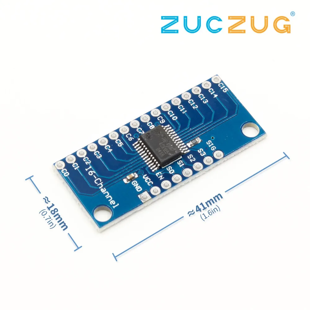 CD74HC4067 16 канальный с аналоговым и цифровым дисплеем мультиплексор коммутационная
