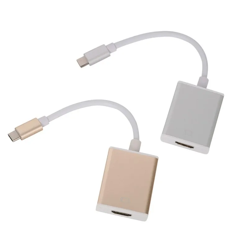 Leebote USB 3.1 Тип c мужчина к HDMI Женский 4 К x 2 1080 P HDTV Кабель-адаптер для macBook 12