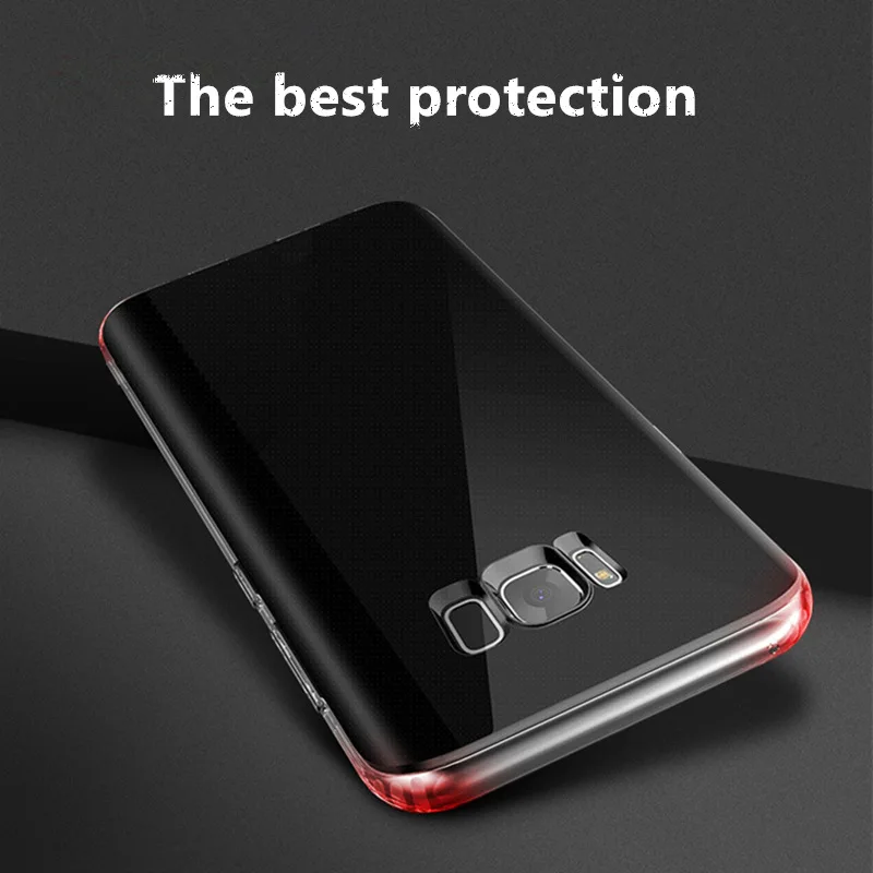 Чехол для Samsung Galaxy A3 A7 A5 A520 2017 S8 S9 + плюс Примечание 8 2018 край градиентного цвета из