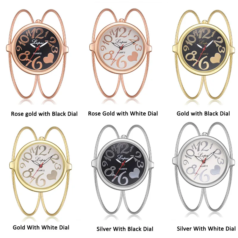 TIke Toker Bohemian Style Luxury Brand Quartz Watch Women Bracelet Ladies Casual Dress Steel band Clock Female Girls Trending | Наручные