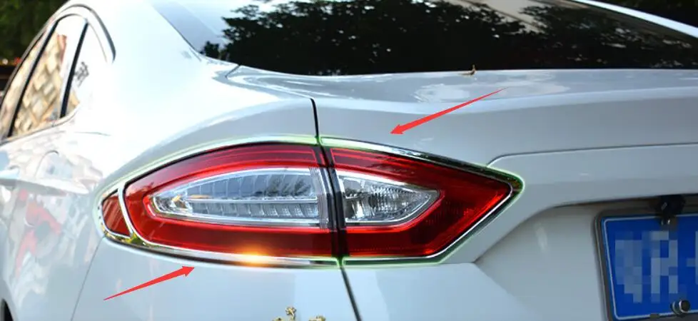 Налобный фонарь для Ford Fusion Mondeo 2013 2014 2015 налобный с хромированной