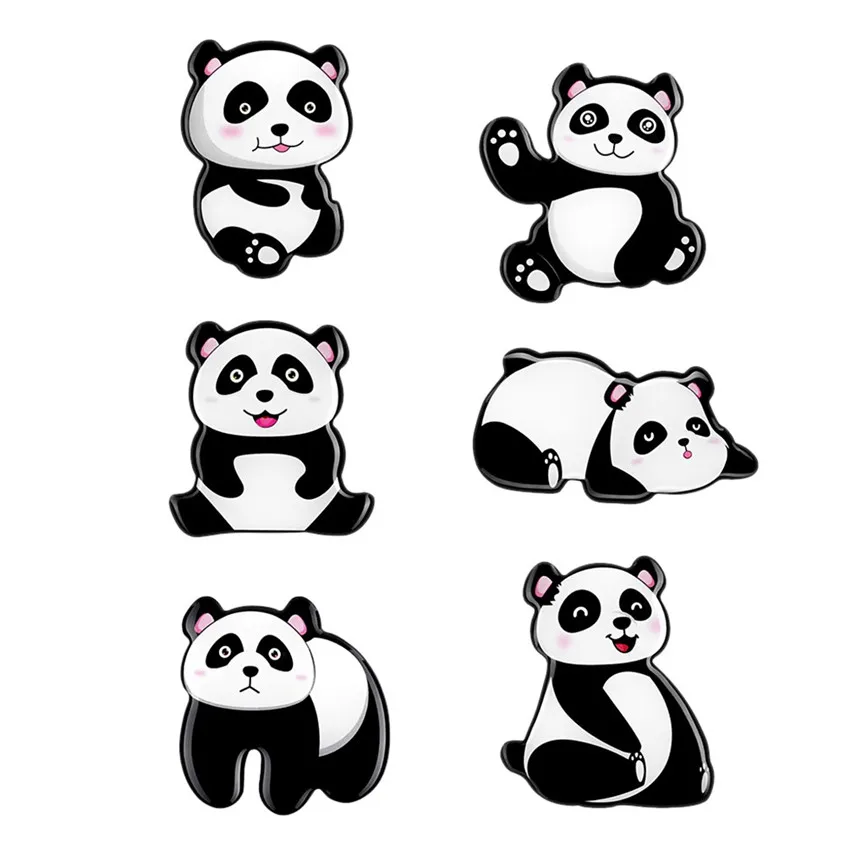 6 шт. магнитные наклейки на холодильник с каменной росписью серия птиц настенные