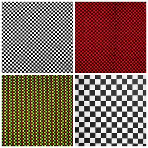 Сетчатая квадратная бандана из 100% хлопка в стиле хип-хоп, панк, повязка на голову, обертка на запястье для шеи, повязка на голову, шарф для мужчин и женщин