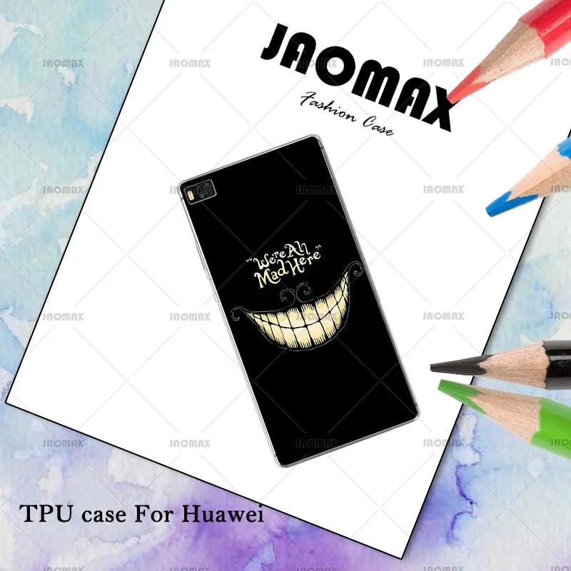 Улыбка глаз &quotЖираф&quot Джокер комиксы чехол для телефона Huawei P10 Plus P9 P8 Lite Коврики 8
