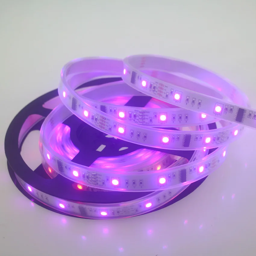 Цифровая лента постоянного тока 12 В lpd 6803 smd5050 rgb Светодиодная Адресуемая ic6803