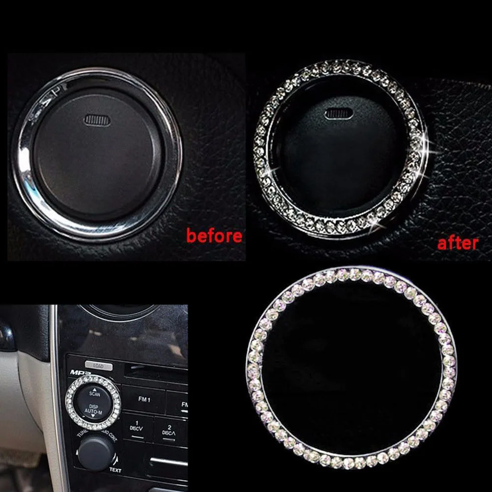 1 шт. Новое поступление! Автомобиль внедорожник Bling декоративные аксессуары