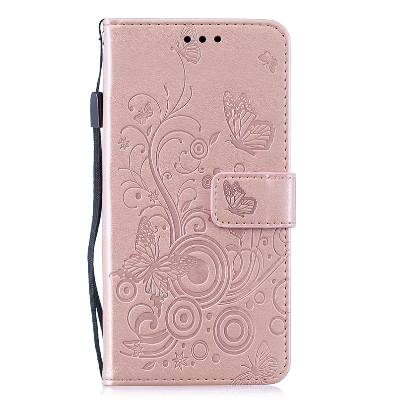 Кожаный чехол-кошелек с откидной крышкой и узором для Huawei P Smart 2019 Nova 3 3i P30 Pro P20 Lite