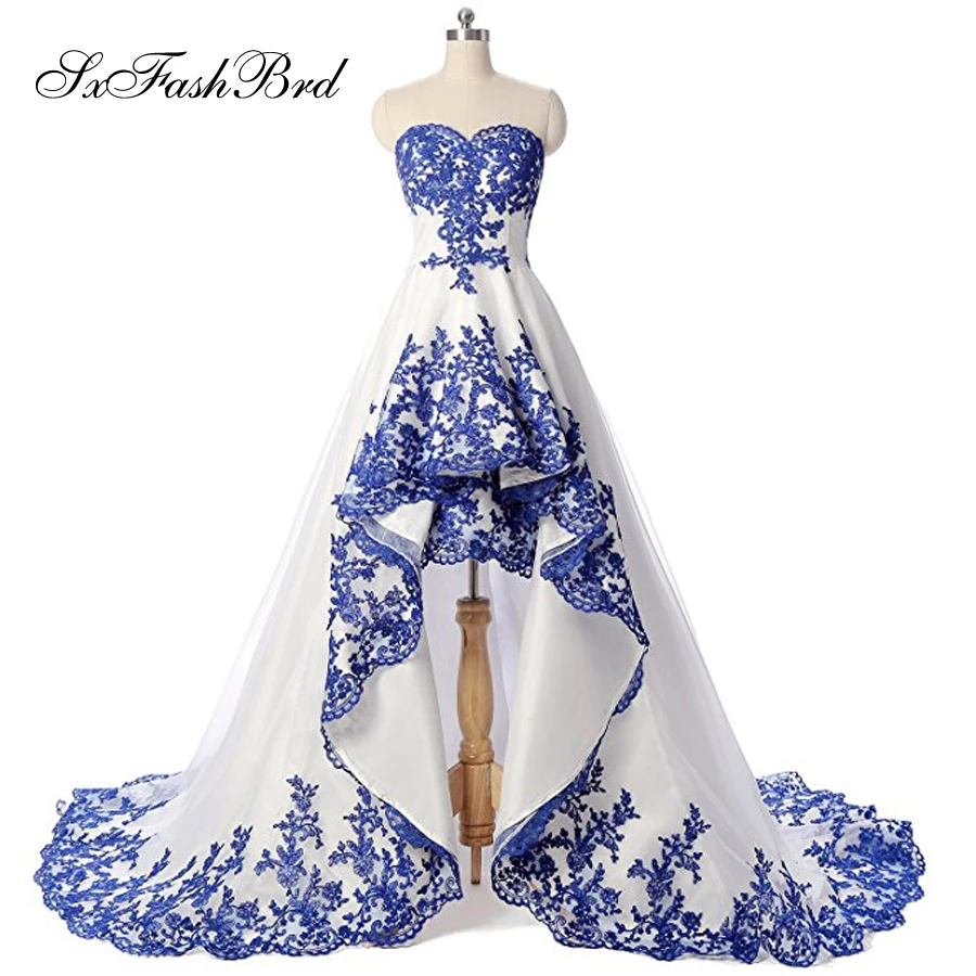 Vestido De Festa Милая Высокая Низкая Длина в Пол Длинные фатиновые платья для