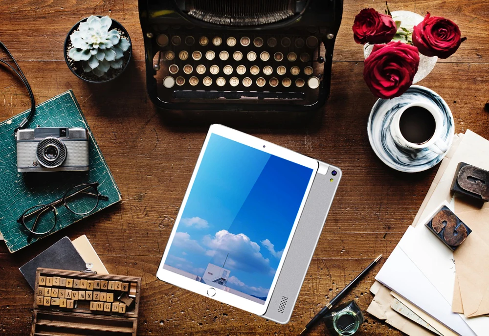 10 дюймов IPSAP4P Android 7,0 Octa Core, 4 Гб+ 64 Гб планшетный ПК WI-FI Sim 4 аппарат не привязан к оператору сотовой связи сети планшетофон(плафон