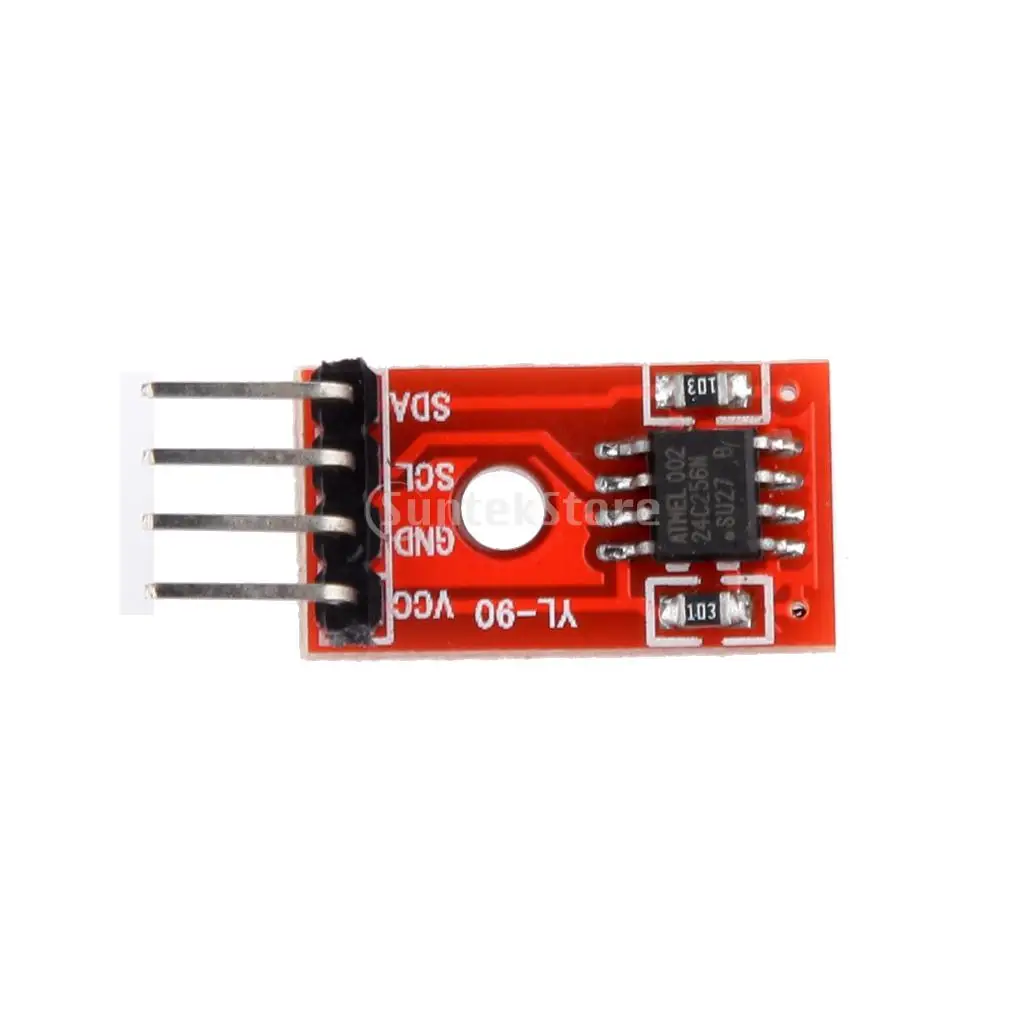 AT24C256 серийный EEPROM I2C интерфейс модуль хранения данных с соединительным кабелем