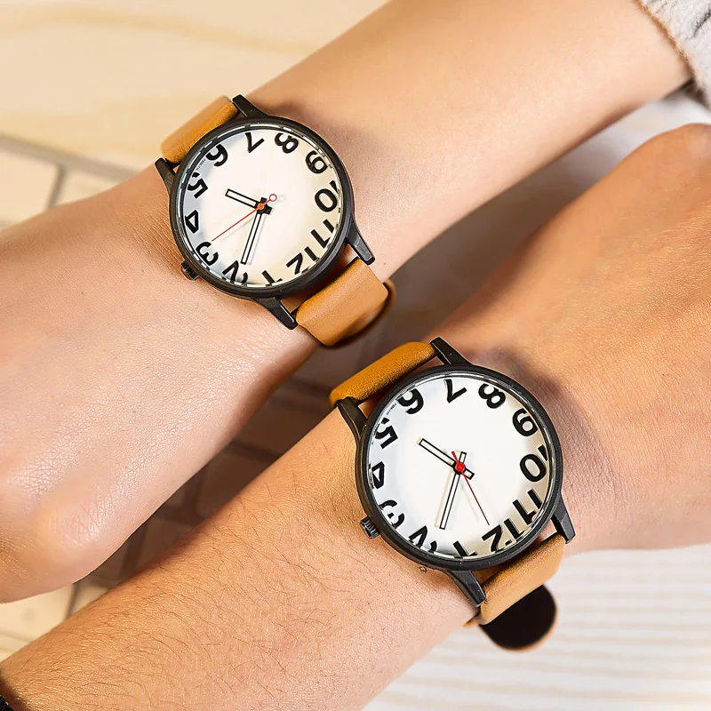 2018 г. модные брендовые пары любовника наручные часы большое количество в простом