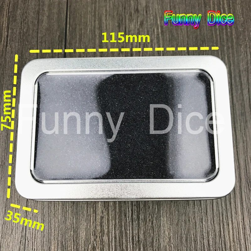 Высокое качество Серебристые Металлические игральные кости 7 набор D4 D6 D8 D10 D % D12 D20