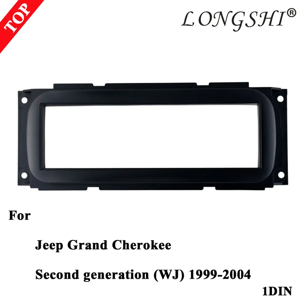 

Рамка для автомобиля 1DIN, панель для ремонта DVD, аудио рамка для Jeep Grand Cherokee 99-04 (WJ)Chrysler 300M, караван 01-07 Neon Voyager