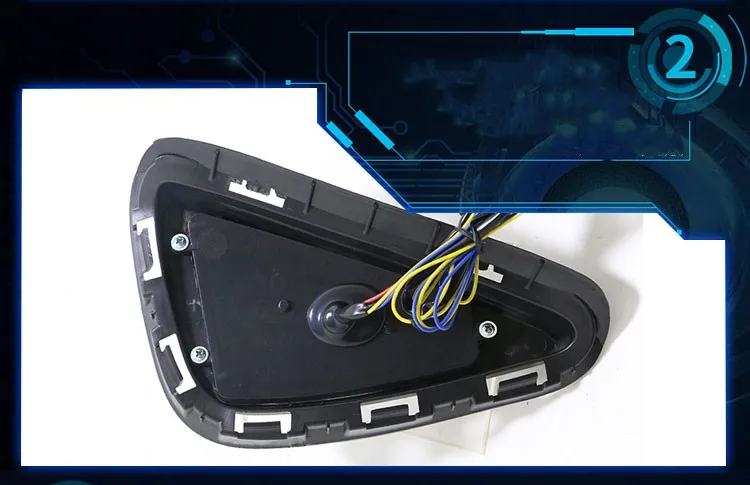 EOsuns led drl Дневной ходовой светильник для Kia forte с динамическим движущимся желтым поворотником и синим ночным ходовым светильник