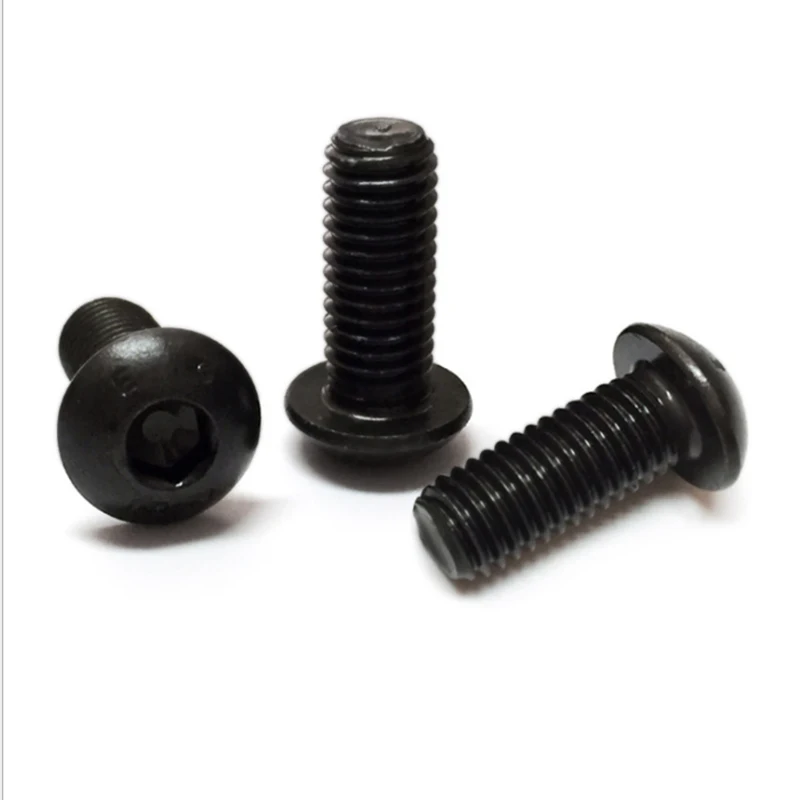 M3x10mm Thread Button Head Hex Socket Cap Screw Bolt 100pcs Drop shipping | Обустройство дома