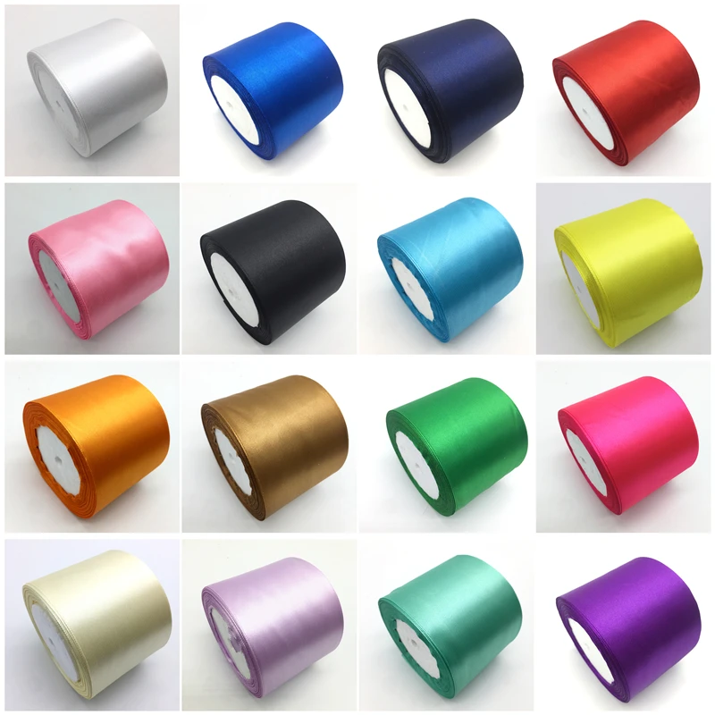 5 ярдов 75 мм лента для украшения свадебной вечеринки|satin ribbon|silk ribbonribbon satin ribbon |