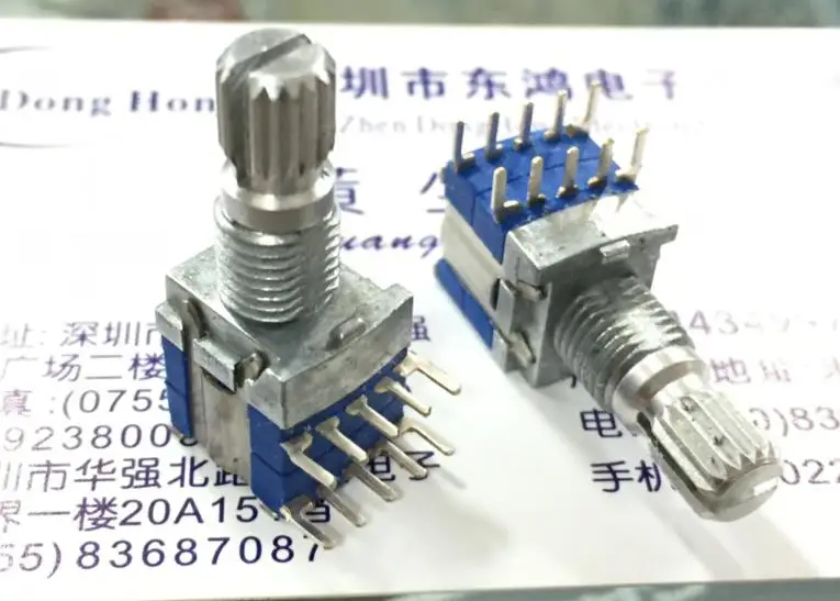 Небольшой запечатанный переключатель диапазонов 2 ножа 3 переключения два 4 вал