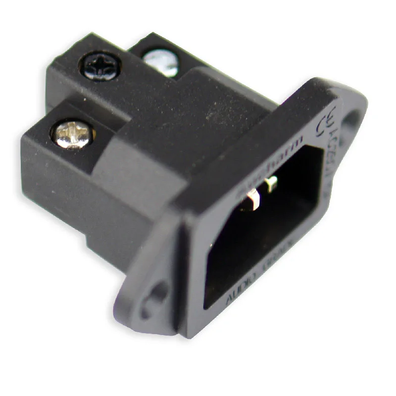 4N медная позолоченная родиевое покрытие розетка переменного тока 3 Клеммная