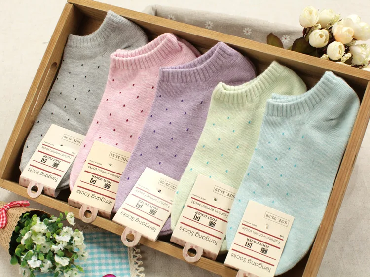 20 шт. = 10 пар женские тонкие гольфы|socks tennis|dot hourssock |