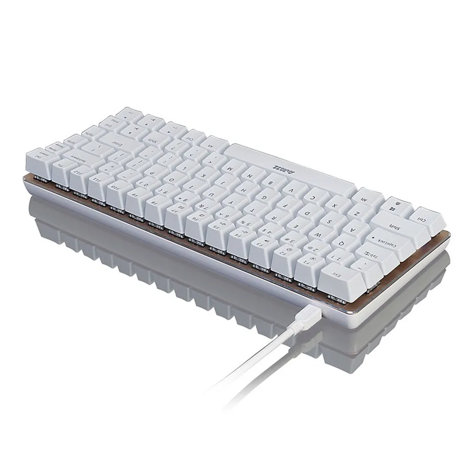 Ajazz AK33 проводной Механическая игровая клавиатура 82 ключи не конфликт USB Multimedia