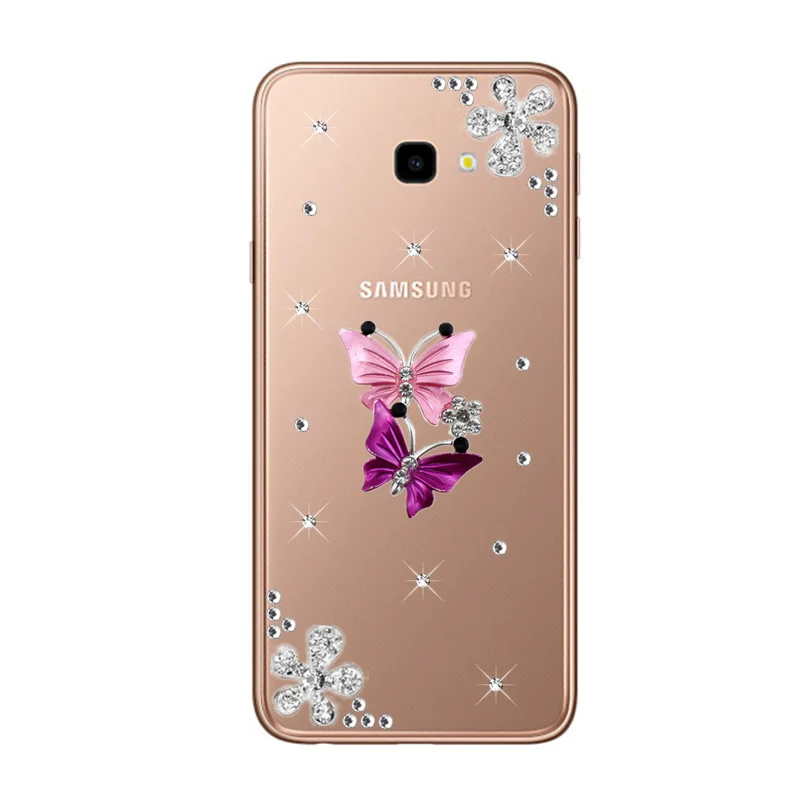 Балетный кристально чистый чехол бампер для Samsung Galaxy S10E S8 S9 S10 Plus A6 A8 A7 2018 A9 J4 Core J6 + J8