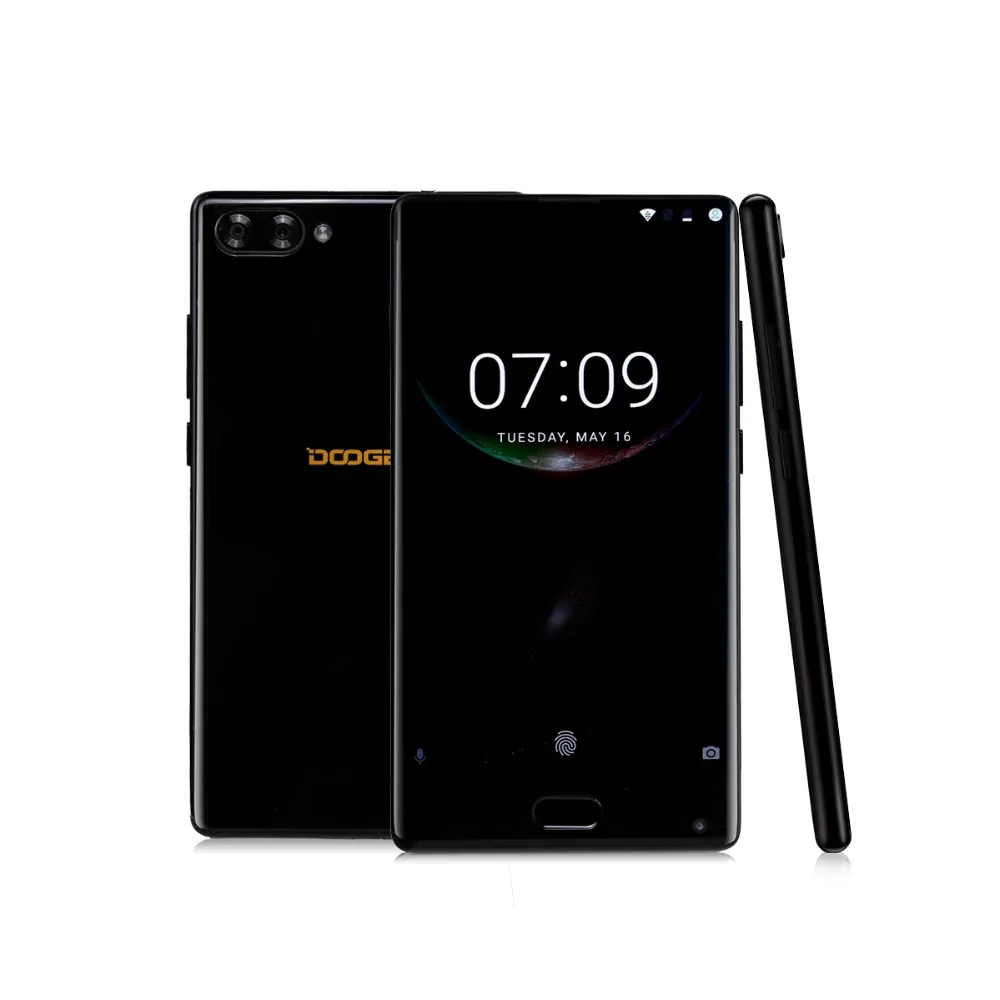 2017 Doogee MIX 4 г Phablet 5 дюймов Android 7 0 Helio P25 Octa Core 2 ГГц 6 ГБ Оперативная память 64