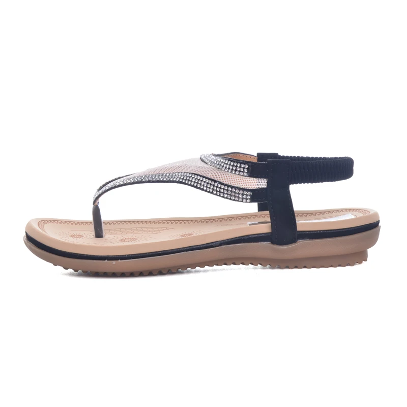 HEE GRAND/шлепанцы с кристаллами коллекция 2017 года сетчатые сандалии на плоской