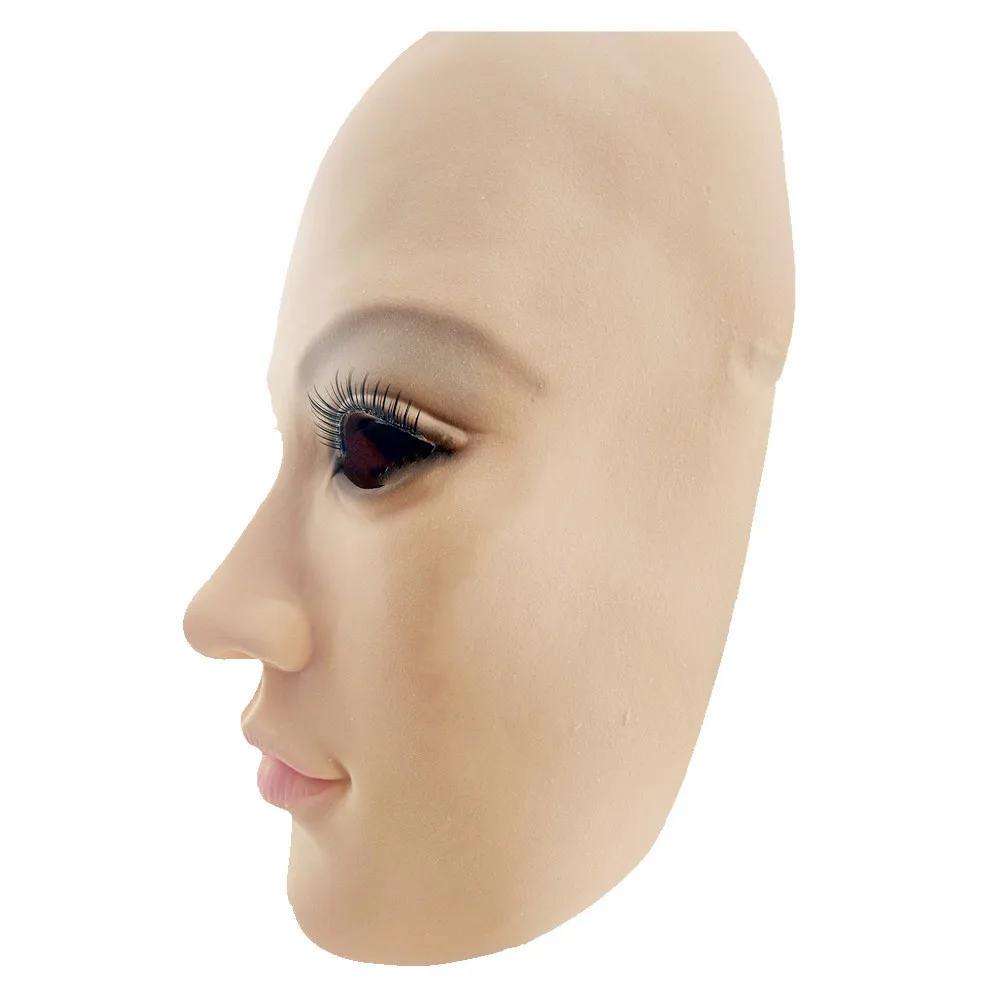 Женская латексная маска КД от солнца шуточная для Хэллоуина костюм макияжа