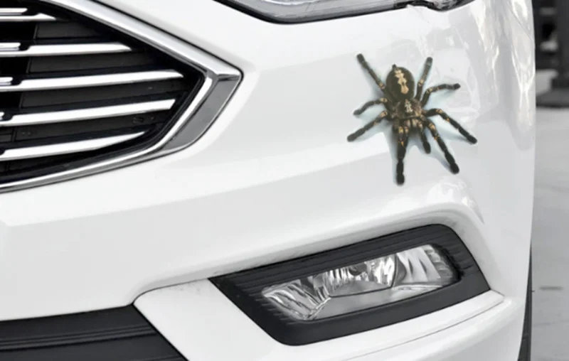 3D наклейка на автомобиль животные паук геккон Скорпион для Mitsubishi Lancer ASX Outlander Mirage