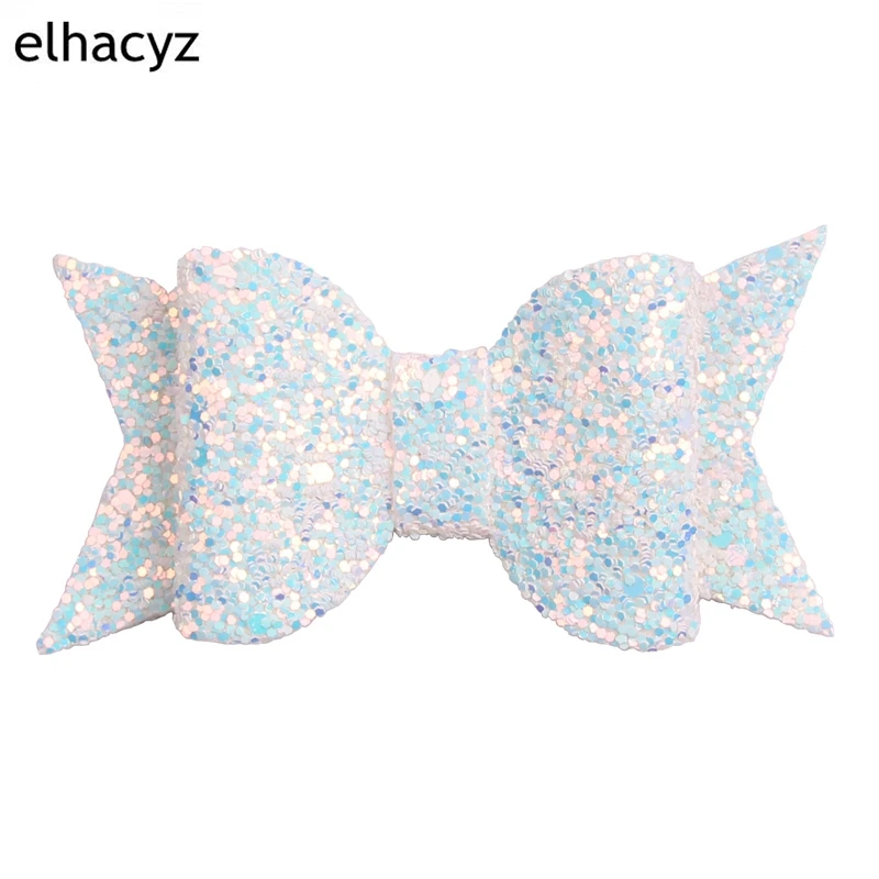 Заколки для волос с бантом принцессы 5 дюймов|glitter hair bows|hair bowshair bows with clips |