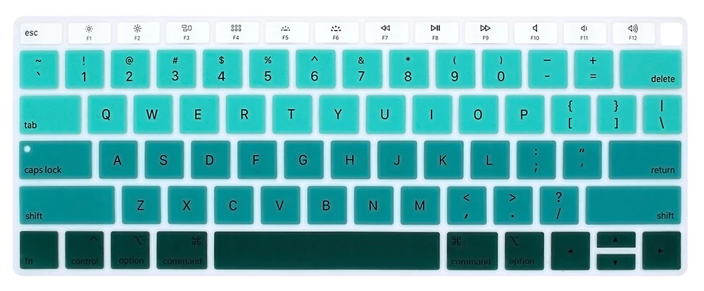 Чехол для клавиатуры ноутбука macbook air 1" A1932 защитная пленка Силиконовая Водонепроницаемая клавиатура защитная пленка
