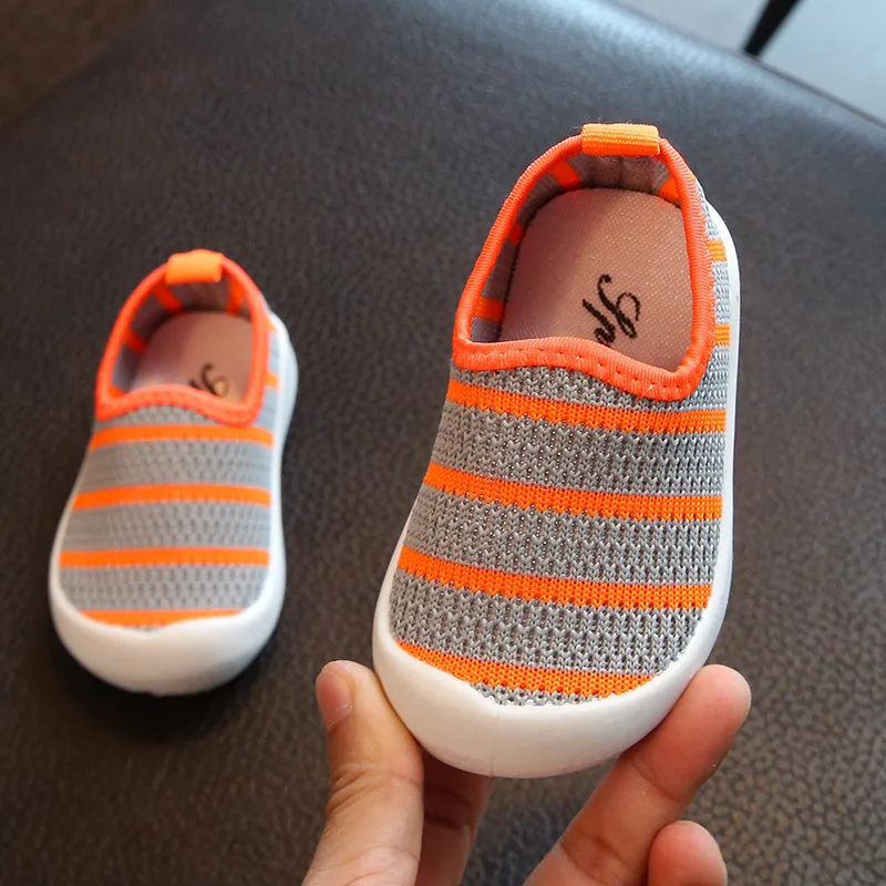 

5 Colors Autumn Infant Toddler Shoes Baby Girls Boys Toddler Shoes Soft Bottom Non-slip Breathable Kids Casual Knitting Shoes