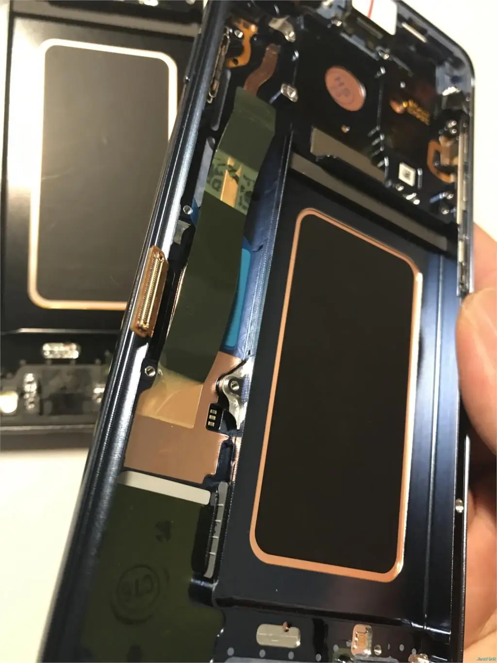Сгорание в тени SAMSUNG Galaxy S9 LCD сенсорный экран дигитайзер + Plus G960F G965 с рамкой