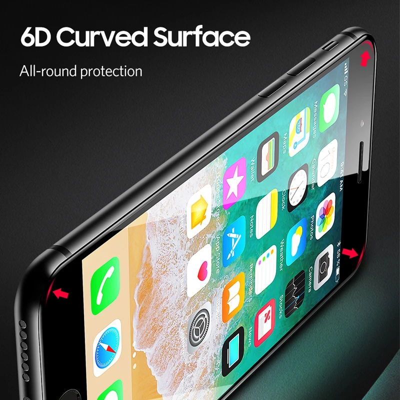 Benks 3D Изогнутые 7Plus Закаленное Стекло для iPhone 7 Plus смартфон стекло фильм for айфон